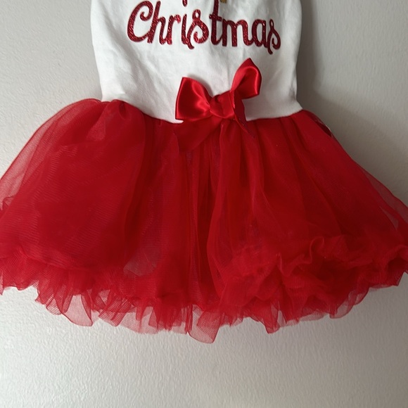 Pawpatu My first Christmas pet tutu outfit size M - Picture 3 of 7